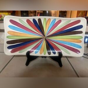 Retired/Vintage Gail Pittman “Tango” Tray